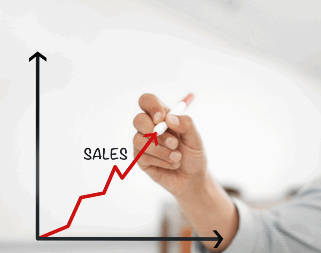 Sales graph