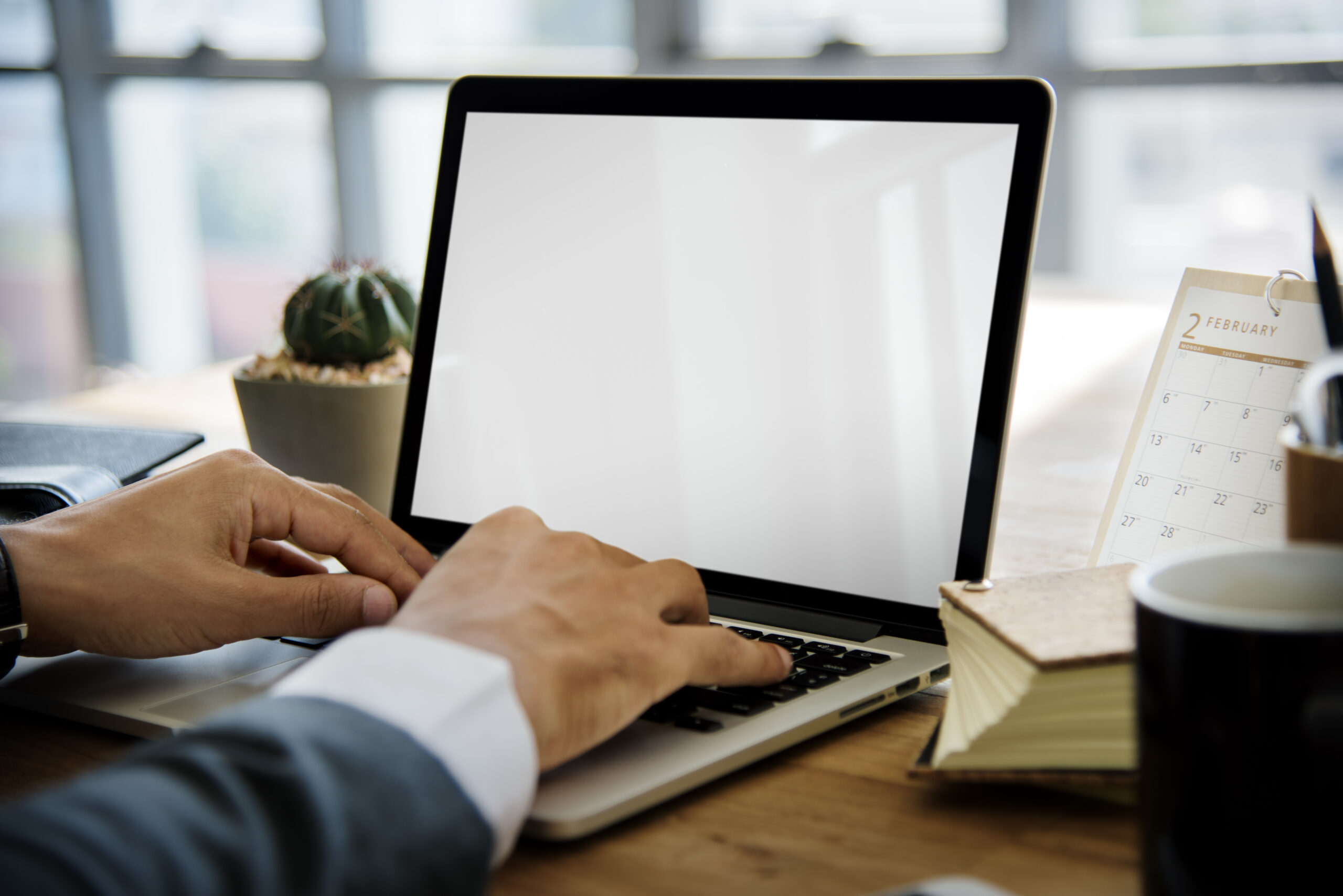 Wordpress maintenance man working